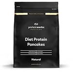 Protein Works - Diet Protein Pancake Mix | 135 Calories Per Serving | Low Sugar Protein Pancake Mix | High Protein Breakfast | 12 Servings | Natural | 500g