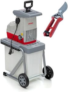 IKRA Elektro Gartenhäcksler Walzenhäcksler ILH 3000A, inkl. Gartenschere