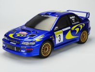 Carisma CA87368 M48S SUBARU IMPREZA WRC 1997 1/8 BRUSHLESS RTR RC Car, Blue