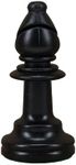 Tournament Staunton Replacement Chess Piece - Dark Bishop matches ASIN B007VIZMA2