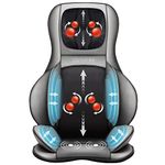 COMFIER Shiatsu Back Neck Massager with Heat, 2D&3D Kneading Massage Chair Pad, Seat Massager for Full Body, for Women/Men