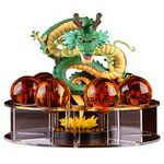 Action Figure Shenlong Mountain Resin Plating PVC Anime Figures 7 Pieces Balls Orange Crystal Ball Model Toys