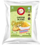 Am 2 Pm - Multiopurpose Cheese Blend Creamy Sauce For Burgers, Sandwiches,Wraps & Rolls Hot Dog, Pop-Corn, Pizza, Pasta, French Fries - 1 Kg