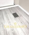 Grandismo® Rigid Core Click Vinyl Flooring - Sold Per 1m2 - LVT - V-Groove - Embossed - Water Resistance - 30 Year Warranty* - Water Proof* - Ideal For Bathroom/Kitchen/Lounge/Dining Area