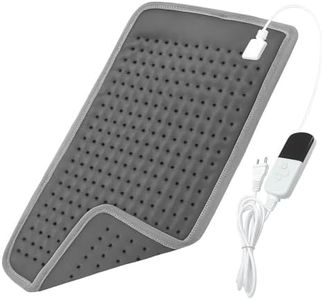 ELOVE Orthopaedic Electric Heating Pad for Pain Relief (12x24 Inch) 9 Temperature setting Heating Belt for Muscle | Shoulder | Abdominal | Neck | Back Pain Relief & Period Cramps with Auto Heat Control Technology Heat belt with Digital Remote -Grey