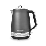 Morphy Richards Illumination 1.7L Jug Kettle, Rapid Boil, Boil Dry Protection, Pull off Lid, Limescale Filter, Easy View Window, 360 Cordless Base, Stainless Steel, Titanium , 108022