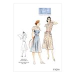 Vogue Patterns 9294 E5 Misses Dress, Tissue, Multi-Colour, 15 x 0.5 x 22 cm