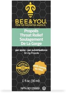 BEE and YOU Propolis Throat Spray - 300 mg Bee Propolis per day - Natural Immune Support, Sore Throat Relief, Antioxidants, Keto, Paleo, Gluten-Free, 1 Fl Oz (30 ml) (Propolis)
