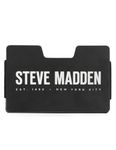 Steve Madden Men's Minimalist Wallet Credit Card Holder Removable Money Clip, Black, 3.5 x .25 x 2, Black, 3.5 x .25 x 2, Minimalist Wallet for Men Credit Card Holder Removable Money Clip