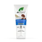 Dr Organic Coffee Anti-Dandruff Conditioner, Healthy Scalp, Mens, Womens, Natural, Vegan, Cruelty-Free, Paraben & SLS-Free, Recycled & Recyclable, Organic, 200ml, Packaging may vary