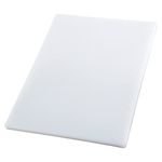 Winco CBH-1520 Cutting Board, 15-Inch by 20-Inch by 3/4-Inch, White, Medium