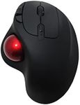 MOJO Multi Mode Rechargeable Silent Trackball Mouse (Bluetooth + Wireless)