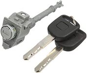 X AUTOHAUX 1 Set Front Door Lock Cylinder Set Kit with 2 Keys for Honda Accord 2013-2017 72185-T2A-A01