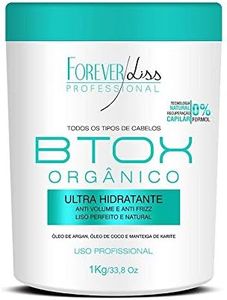 Organic Hair Btox Forever Liss Zero Masque capillaire anti-volume anti-frisottis 1 kg