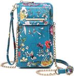 Dasein Crossbody Bag Phone Purse Handbag for Women Shoulder Bag Credit Card Wristlet Wallet with Multi Pockets