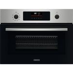 Zanussi Series 60 Combi Built In Oven ZVENM6XN, 43 L Capacity, Fast Heat-Up, Convection & Microwave, Grill Function, Anti-tip Shelves, LED Display, Child Lock, Stainless Steel