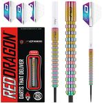 RED DRAGON Javelin Spectron 20 Gram Premium Tungsten Darts Set with Flights and Stems