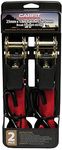 Carfit 46RT2518-2 Ratchet Tie Down Strap 2 Piece Set, Set of 2