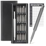 Sukudon Precision Screwdriver Set，24 in 1 Mini Screwdriver Set， Small Magnetic Screwdriver Sets，Screw Drivers Repair kit Sets, PC Tool kit， fit PC, Mobile Phone, Tablet, Smartphone, Game Console