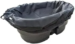 100 Gallon Mesh Insert Oval Stock Tank Cover Waterproof Rip Proof Tough Keeps Tanks Clean Keeps Leaves and Bugs Out Perfect Cleans Stock Tanks Quick Rubber Plastic Tanks