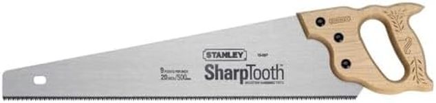 Stanley 15-087 20-Inch, 8-Point Contractor Grade Short Cut Handsaw