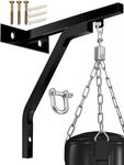 Heavy Bag Stand, Heavy Bag Mount Wall, Heavy Duty Punching Bag Hanger Bracket for Boxing, MMA Home Garage Workout Gym Cardio Fitness
