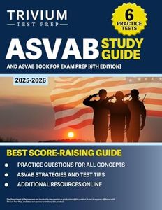ASVAB Study Guide 2025-2026: 6 Practice Tests and ASVAB Book for Exam Prep: [6th Edition]