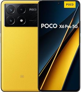 Smartphone Xiaomi POCO X6 Pro 5G 8GB+256GB NFC Dimensity 8300-Ultra 64MP Triple Camera 67W 120Hz AMOLED (Yellow)