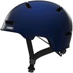 ABUS Scraper 3.0 City Helmet - Durable Bicycle Helmet for City Traffic - for Women and Men - Blue, Size L