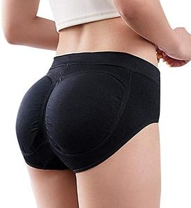 Lifestyle Helpmate Women Padded Butt Hip Enhancer Shaper Panties Beautiful Hip Pants Plus Pad Fake Ass HIPS. (Medium) Black
