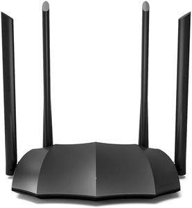Tenda AC1200 Dual Band Gigabit Smart WiFi Router, 5Ghz High Speed Home Router for Wireless Internet, Long Range by 4X 6dBi Antenna with MU-MIMO Beamforming, IPv6, WPS/Guest/AP Mode, 2020 New Upgrade