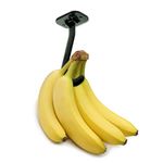 Banana Hook for hanging bananas under a cabinet to ripen and store (Black)