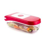 Drumstone (10 Years Warranty) Unbreakable Big Box Vegetable & Fruit Chopper – 6-in-1 Cutter, Slicer, Dicer, Grater & Peeler with Stainless Steel Blades & Large Storage Container for Easy Food Prep