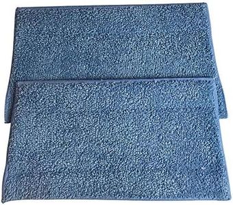 Crucial Vacuum Replacement Mop Pads Part # RMF2, RMF2P, RMF2X, RMF4X, RMF4, RMF-4 - Compatible with Haan - Fit BS10, BS20, HD50, MS30, MS30R, MS35, SI25, SI35, SI35G, SI35R, SI35BCRF - Bulk (2 Pack)