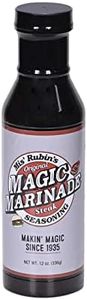 Mis' Rubin's Magic Steak Marinade – Steak Seasoning Marinade Mix w/Unique Spices – Beef, Pork & Wild Game Meat Seasoning – MSG-Free, Low Sodium Liquid Marinades for Meats – Gifts for Cooks (12 oz)