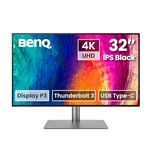 BenQ PD3225U Mac-Ready 32" 4K UHD | 99% Rec. 709 & sRGB | IPS | DeltaE ≤3 | ICC Sync | Calibration Report | AQCOLOR | Uniformity | HotKey Puck | DisplayPort | USB-C (65W) | USB Hub