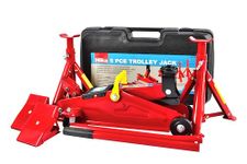 Hilka 82930240 2 Ton Trolley Jack Kit in BMC, Red