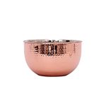 Copper Fruit Storage Bowl Stainless Steel Antique Style Tableware Decorative Kitchen