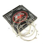 20-Pack Economy Single Acoustic Guitar Strings Bulk .012 High E (Light) 12 Gauge, Individual Packed