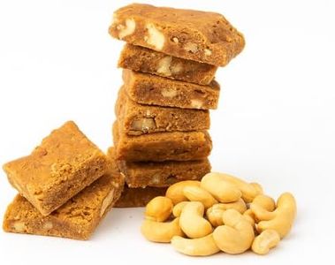 Gourmet Milk Toffee – Handmade Fudge-Style Toffee Candy | Creamy, Melt-in-Your-Mouth Texture | Available in Original, Coffee, Cashew, Almond & Walnut Flavors | 5 oz & 20 oz Pack – TwistedTreatz (20oz, Cashew Milk Toffee)
