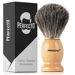 Synthetic Bristles Shaving Brush For Men, Engineered for The Best Shave of Your Life. Shaving Brush - Shave Brush for Wet Shave for Safety Razor, Double Edge Razor, Straight Razor, Shaving Razor