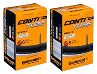 Continental MTB 27.5x1.75-2.5" / 47-584 -> 62-584 Inner Tubes - 42mm Presta Valve (Pack of 2 Tubes)