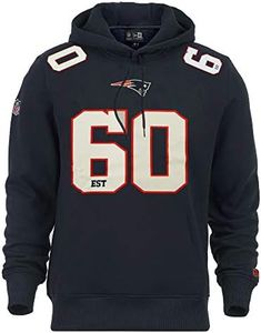 New Era New England Patriots NFL Established Number Navy Hoody