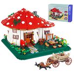 2233PCS Mushroom House Building Blocks,Creative Ideals Treehouse Building Blocks, Best Gift for 6+ Boys, Girls or Adults