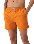 DAMENSCH Men's Regular Fit Cotton Breeze Ultra-Light Solid Boxer Shorts