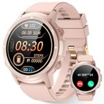 LLKBOHA Smart Watches for Women Answer/Make Call - 1.39'' Smartwatch with 113+ Sports Modes, IP68 Waterproof, Step Counter, Watches with Heart Rate/Blood Oxygen/Sleep Monitor for Android iOS