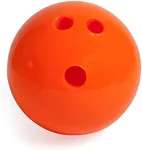 Champion Sports 3-Pound Plastic Rubberized Bowling Ball