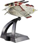 Star Wars Hot Wheels Starships Select Premium Diecast Republic Gunship HHR26 #10 Collectable Vehicle Ages 4 and Up