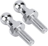 Fydun Ball Stud Bolt 2pcs Zinc Plated Steel 10mm M6 for Gas Struts Ball Ended Bonnet 10MM Ball Studs For Gas Shocks