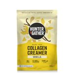 Hunter & Gather Collagen Creamer for Coffee I Vanilla I 300g I Grass Fed Type 1 & Type 3 Bovine Collagen Peptides I Dairy Free I 13,000mg per Serve I Support Hair, Skin, Nails, Muscles